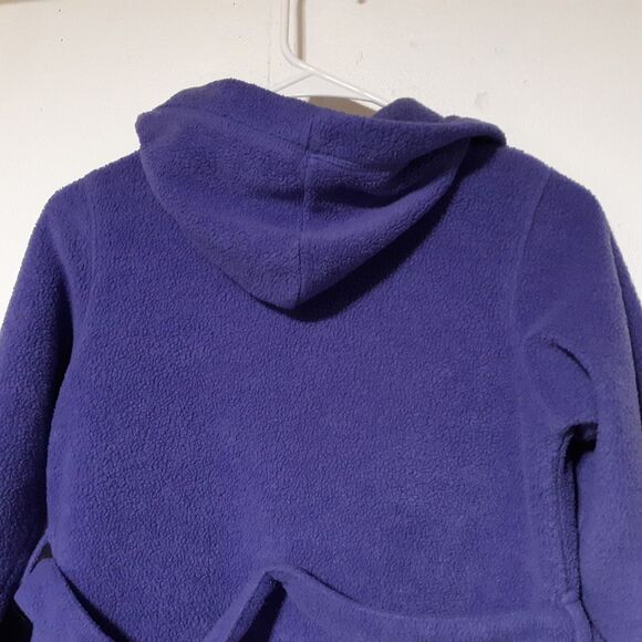 Childrens Place Girls Robe Purple Penguin Medium 7/8 Sleepwear Fleece Pajamas - Picture 8 of 12